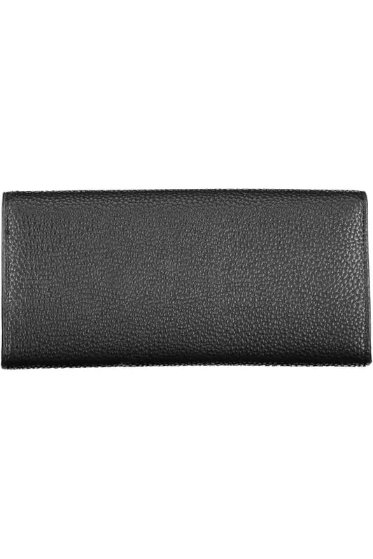 Black Polyethylene Women Wallet - SEHABRANDS