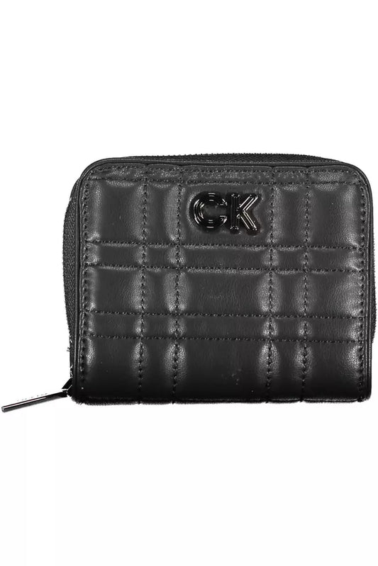 Black Polyester Women Wallet - SEHABRANDS