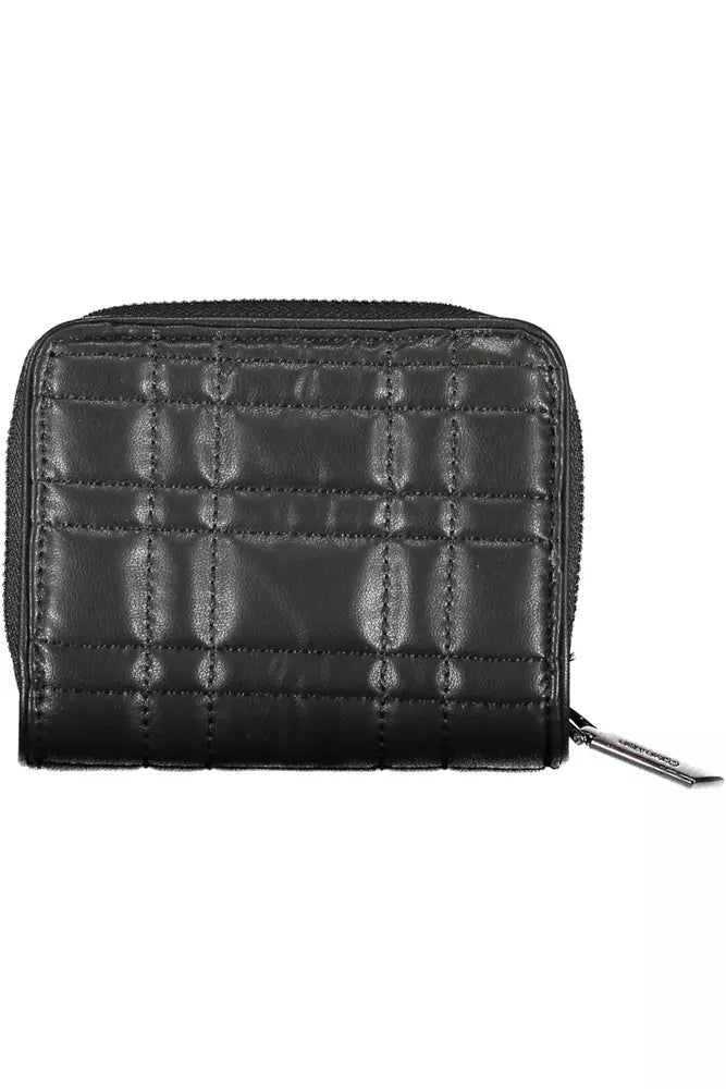 Black Polyester Women Wallet - SEHABRANDS