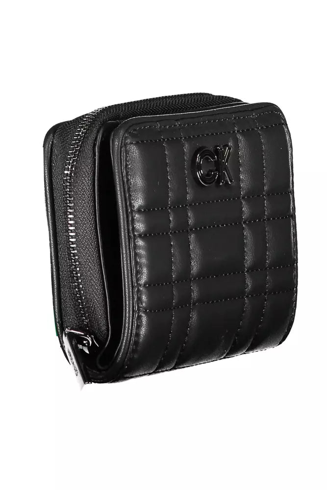 Black Polyester Women Wallet - SEHABRANDS