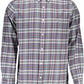 Blue Cotton Men Shirt - SEHABRANDS