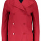 Red Cotton Women Jacket - SEHABRANDS