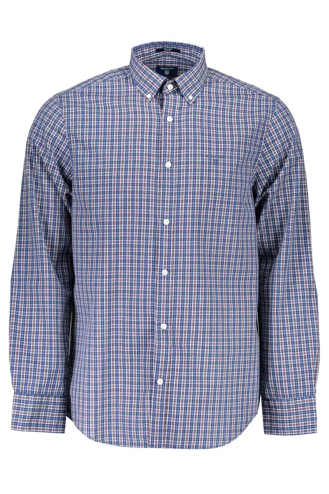 Purple Cotton Men Shirt - SEHABRANDS