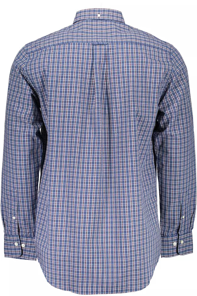 Purple Cotton Men Shirt - SEHABRANDS