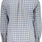 Blue Cotton Men Shirt - SEHABRANDS