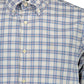 Blue Cotton Men Shirt - SEHABRANDS