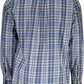 Blue Cotton Men Shirt - SEHABRANDS