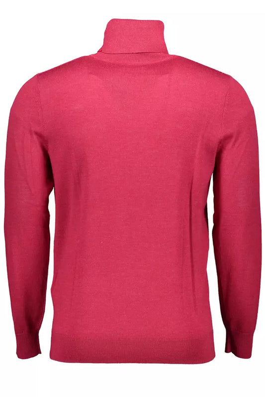 Red Wool Men Sweater - SEHABRANDS