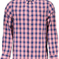 Blue Cotton Men Shirt - SEHABRANDS