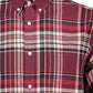 Red Cotton Men Shirt - SEHABRANDS