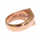 Chic Pink Gold Plated Sterling Silver Ring - SEHABRANDS