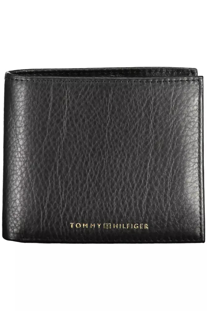 Black Leather Men Wallet - SEHABRANDS