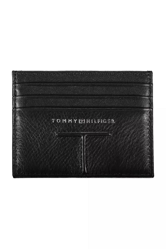 Black Leather Men Wallet - SEHABRANDS