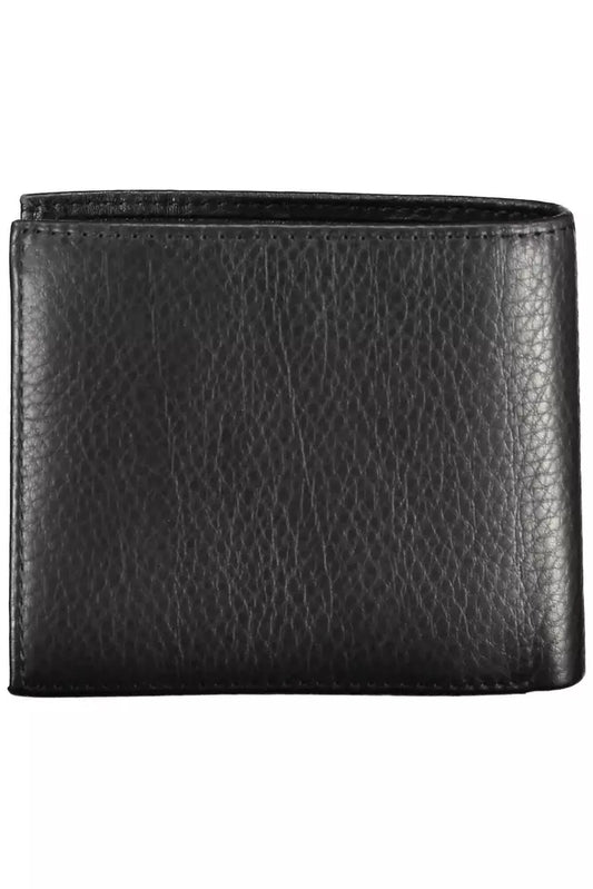 Black Leather Men Wallet - SEHABRANDS