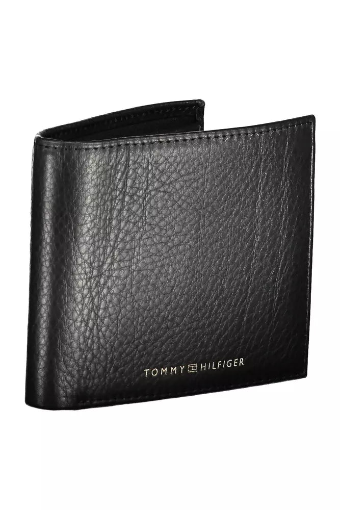 Black Leather Men Wallet - SEHABRANDS