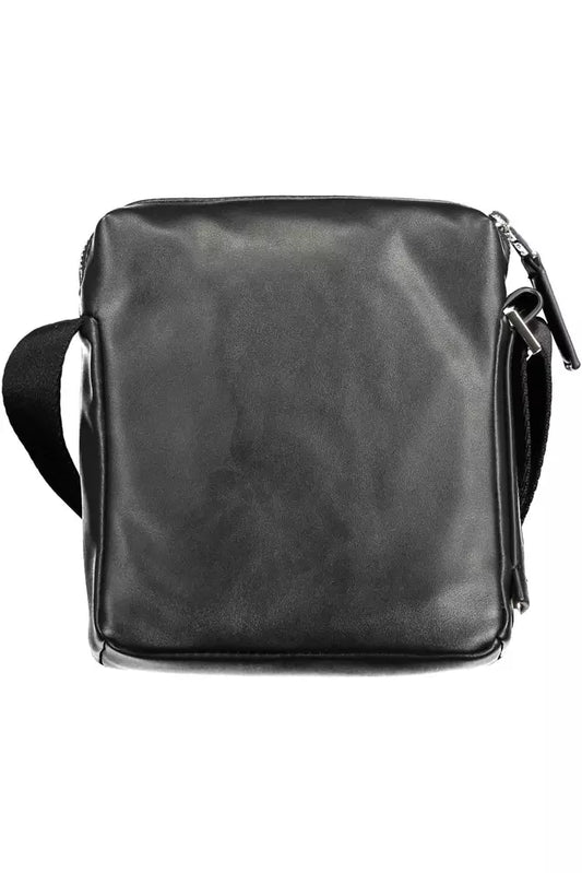 Black Polyester Men Shoulder Bag - SEHABRANDS