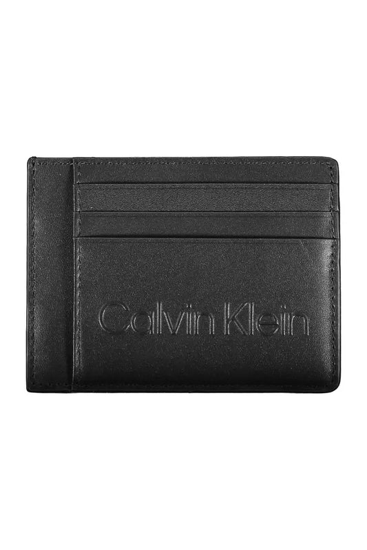 Black Polyethylene Men Wallet - SEHABRANDS