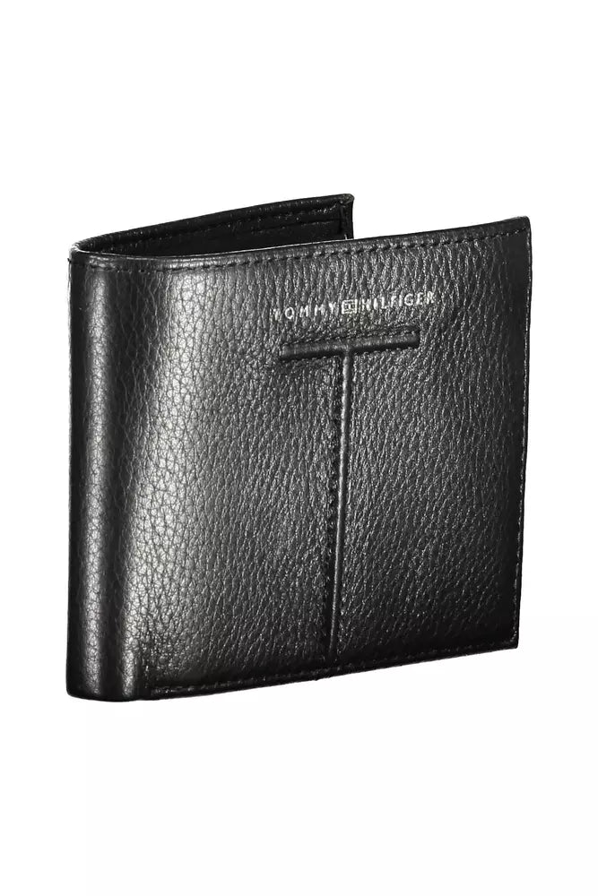 Black Leather Men Wallet - SEHABRANDS