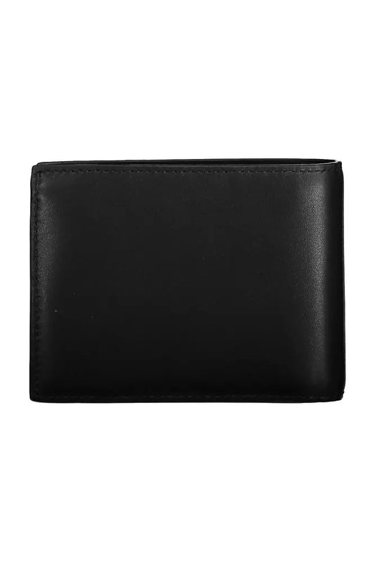 Black Leather Men Wallet - SEHABRANDS