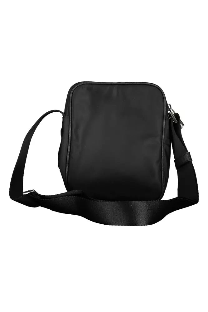 Black Polyester Men Shoulder Bag - SEHABRANDS