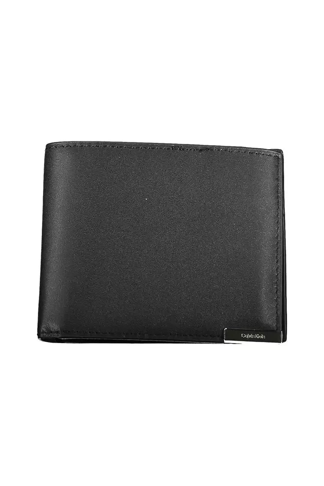 Black Polyethylene Men Wallet - SEHABRANDS