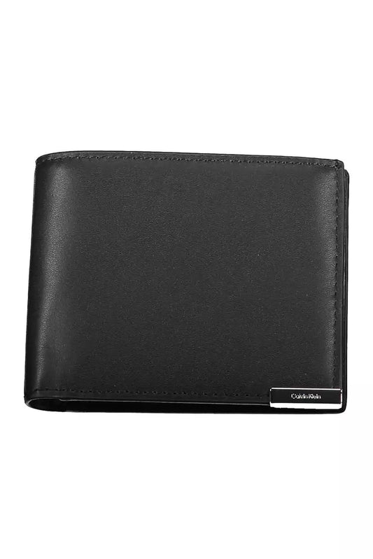 Black Polyethylene Men Wallet - SEHABRANDS