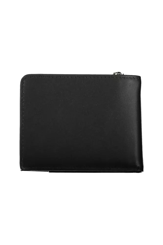 Black Polyethylene Men Wallet - SEHABRANDS