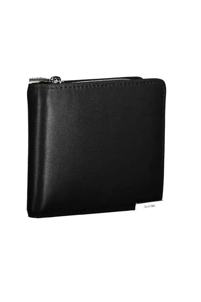 Black Polyethylene Men Wallet - SEHABRANDS