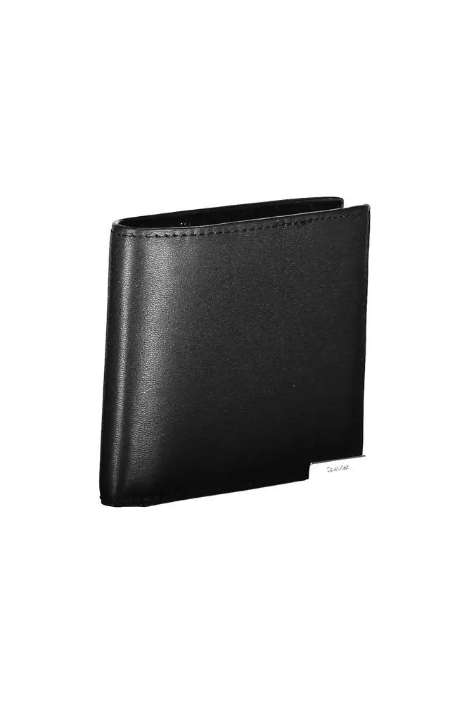 Black Polyethylene Men Wallet - SEHABRANDS