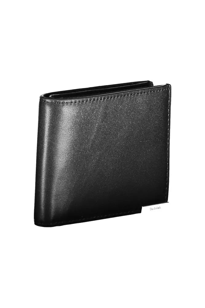 Black Polyethylene Men Wallet - SEHABRANDS