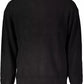 Black Cotton Men Sweater - SEHABRANDS