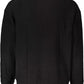 Black Cotton Men Sweater - SEHABRANDS