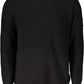 Black Cotton Men Sweater - SEHABRANDS