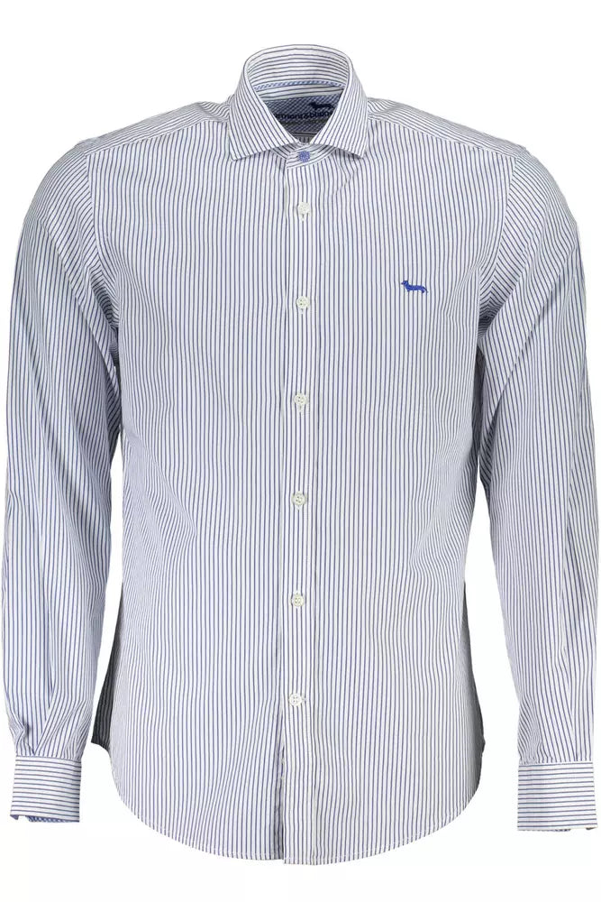 White Cotton Men Shirt - SEHABRANDS