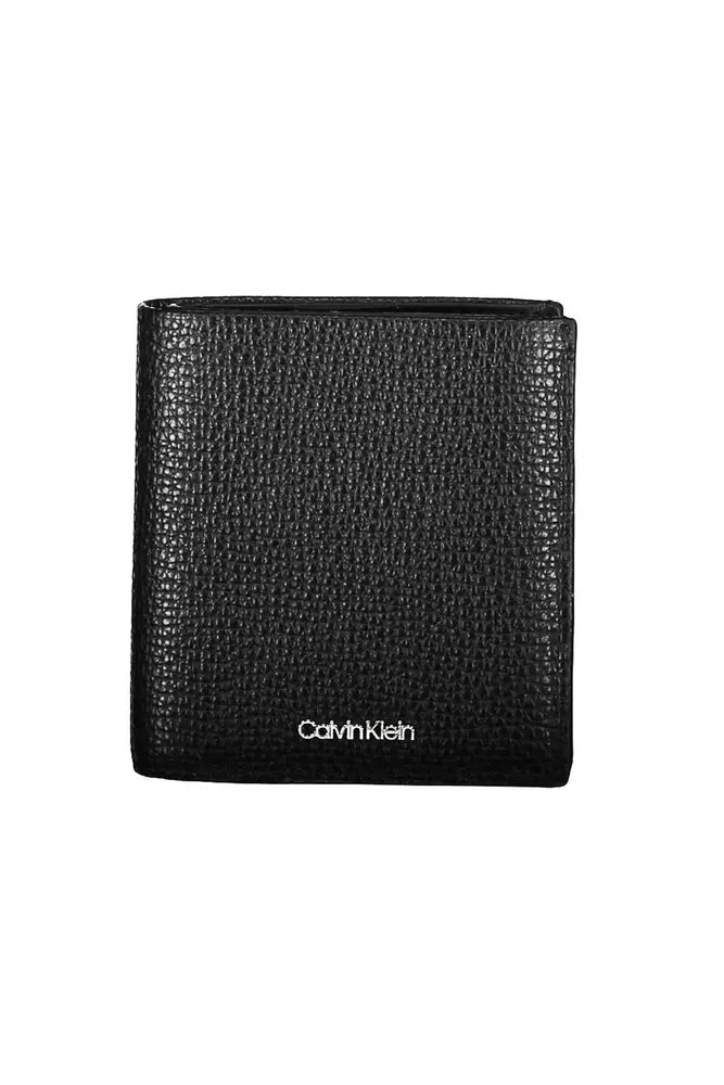 Black Leather Men Wallet - SEHABRANDS