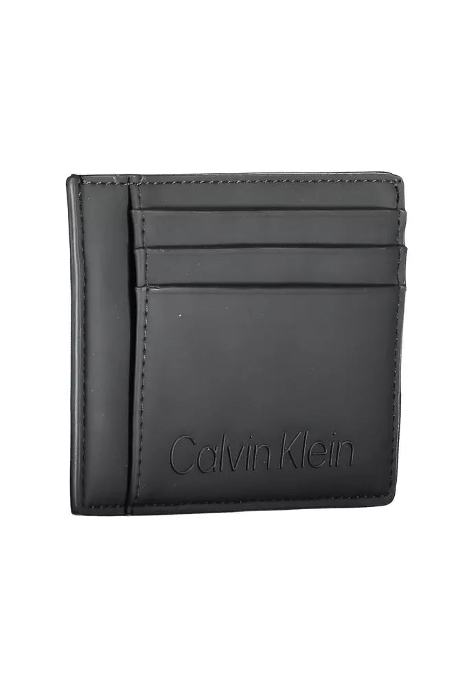 Black Polyester Men Wallet - SEHABRANDS