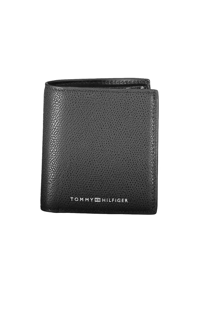 Black Leather Men Wallet - SEHABRANDS