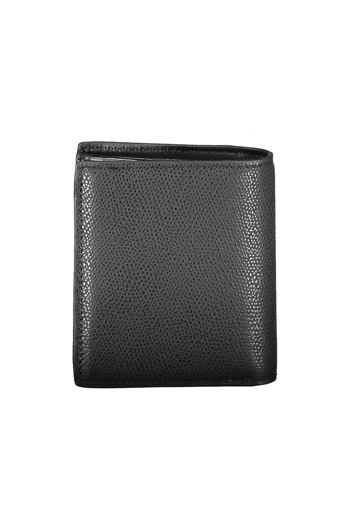 Black Leather Men Wallet - SEHABRANDS