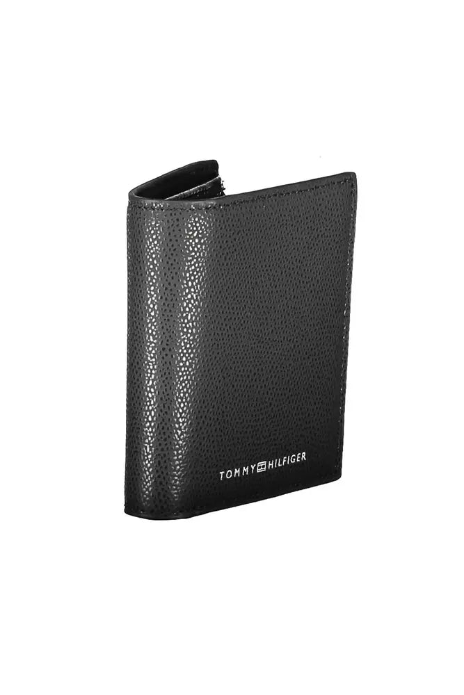 Black Leather Men Wallet - SEHABRANDS