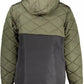 Green Polyester Men Jacket - SEHABRANDS