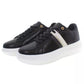 Black Polyester Women Sneaker - SEHABRANDS