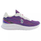 Purple Polyester Women Sneaker - SEHABRANDS