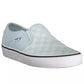 Light Blue Polyester Women Sneaker - SEHABRANDS