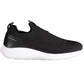 Black Synthetic Women Sneaker - SEHABRANDS