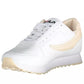 White Polyethylene Women Sneaker - SEHABRANDS