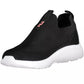 Black Synthetic Women Sneaker - SEHABRANDS