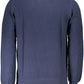 Blue Cotton Men Sweater - SEHABRANDS