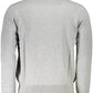 Gray Cotton Men Sweater - SEHABRANDS