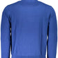 Blue Organic Cotton Men Sweater - SEHABRANDS