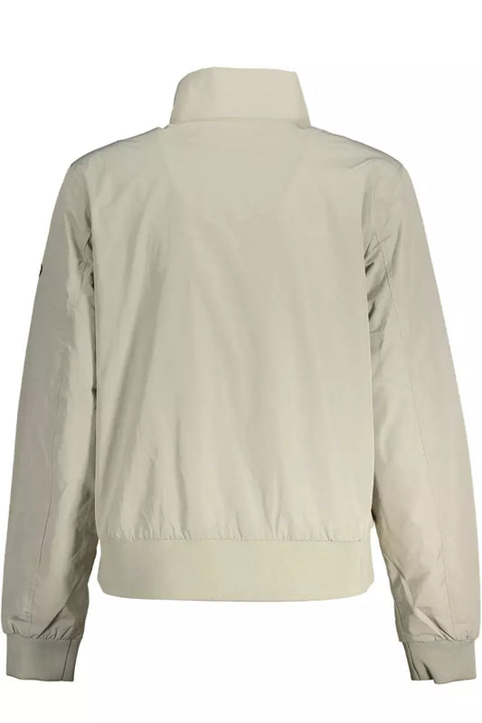 Gray Polyester Women Jacket - SEHABRANDS